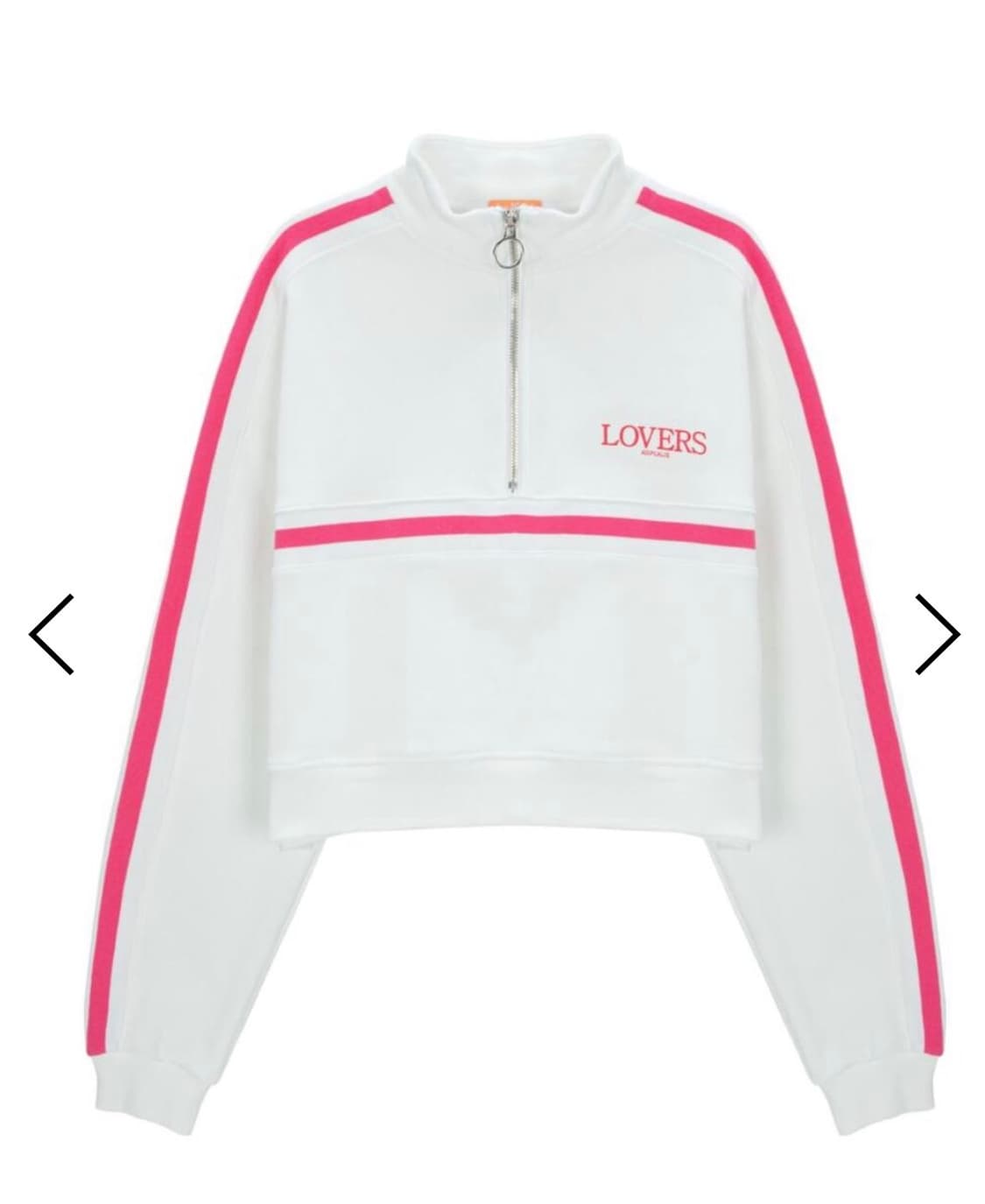 LOVERS HALF ZIPUP IVOR 에즈이프캘리 집업 상품이미지6