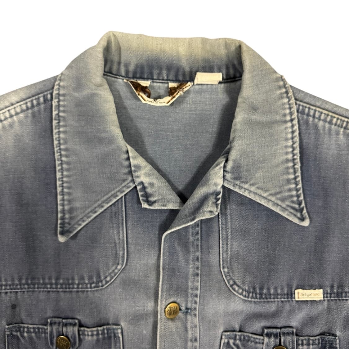 빈티지 70s Sedgefield USA 메이드 데님 워크 자켓 상품이미지3