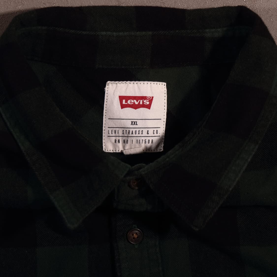 리바이스 플란넬 체크셔츠 C496 상품이미지3