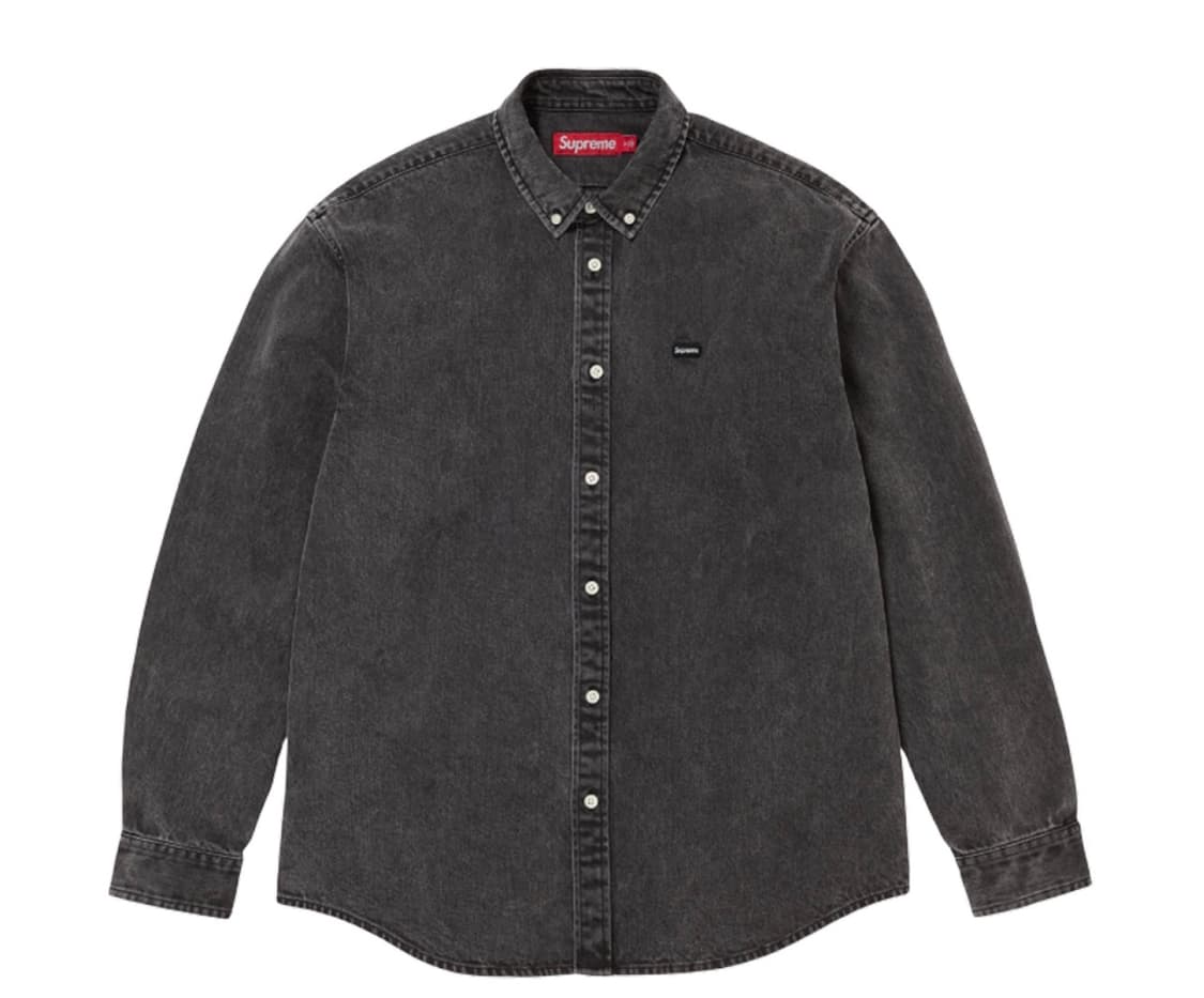 [xl] 슈프림 스몰로고 데님 셔츠 상품이미지1