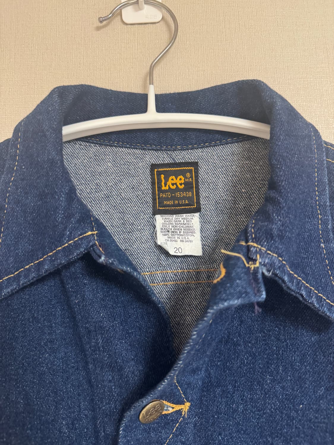 Lee 101j 데님자켓 상품이미지3