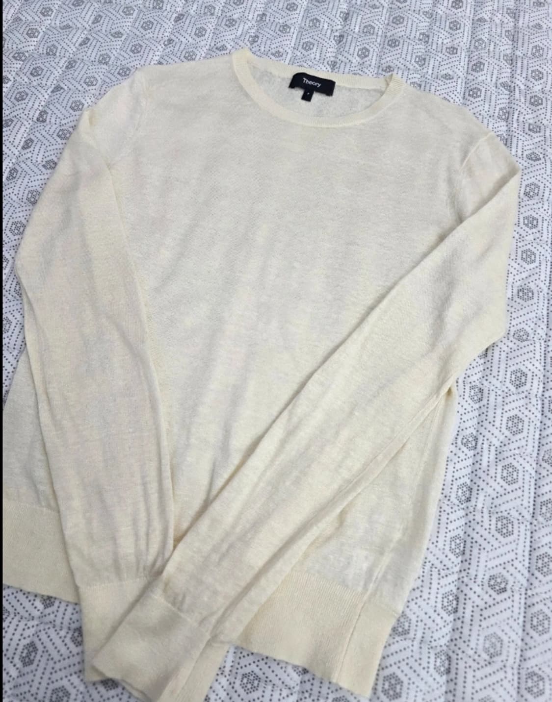 띠어리 아이보리 니트 ~55 상품이미지2