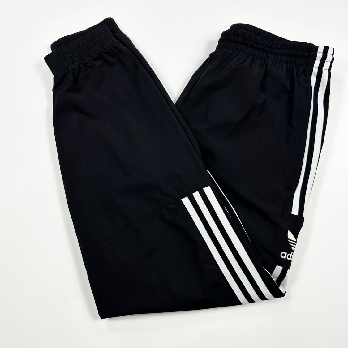 아디다스 트레포일 블랙 우븐 조거팬츠 (L) 상품이미지2