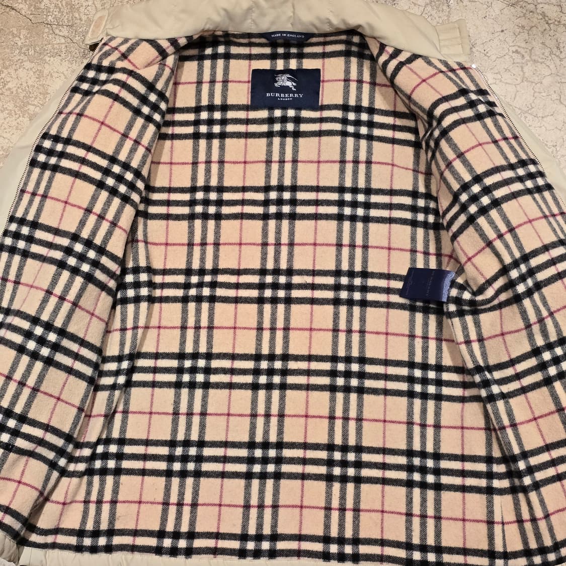 BURBERRY 노바체크 퀼팅 자켓 상품이미지10
