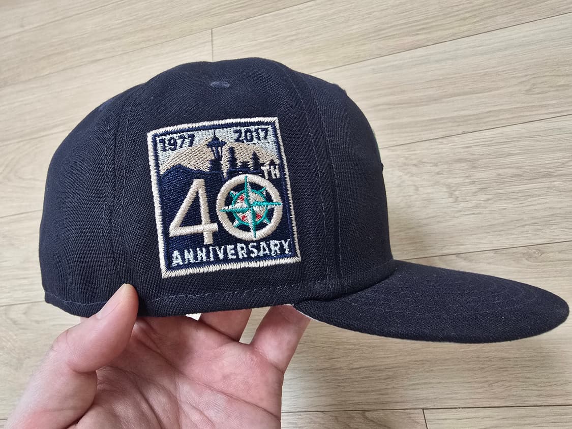 뉴에라 59FIFTY 시애틀 매리너스 40주년 사이드패치 피티드캡 상품이미지2