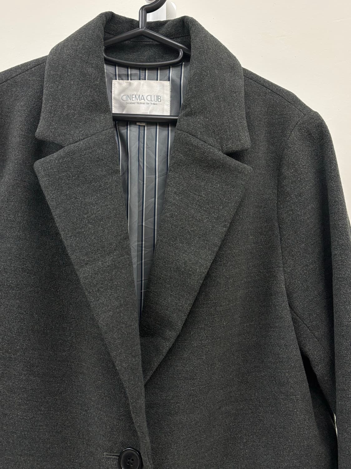 빈티지 그레이 싱글 코트 상품이미지6