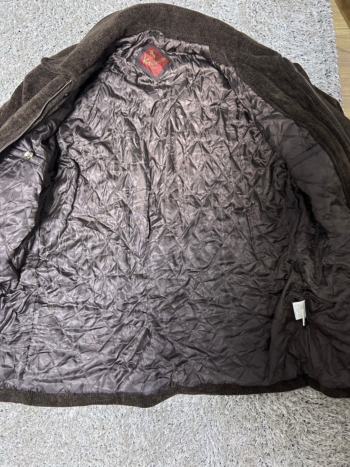 일본판 켄발리도 트위드 집업자켓 사이즈 105 상품이미지4