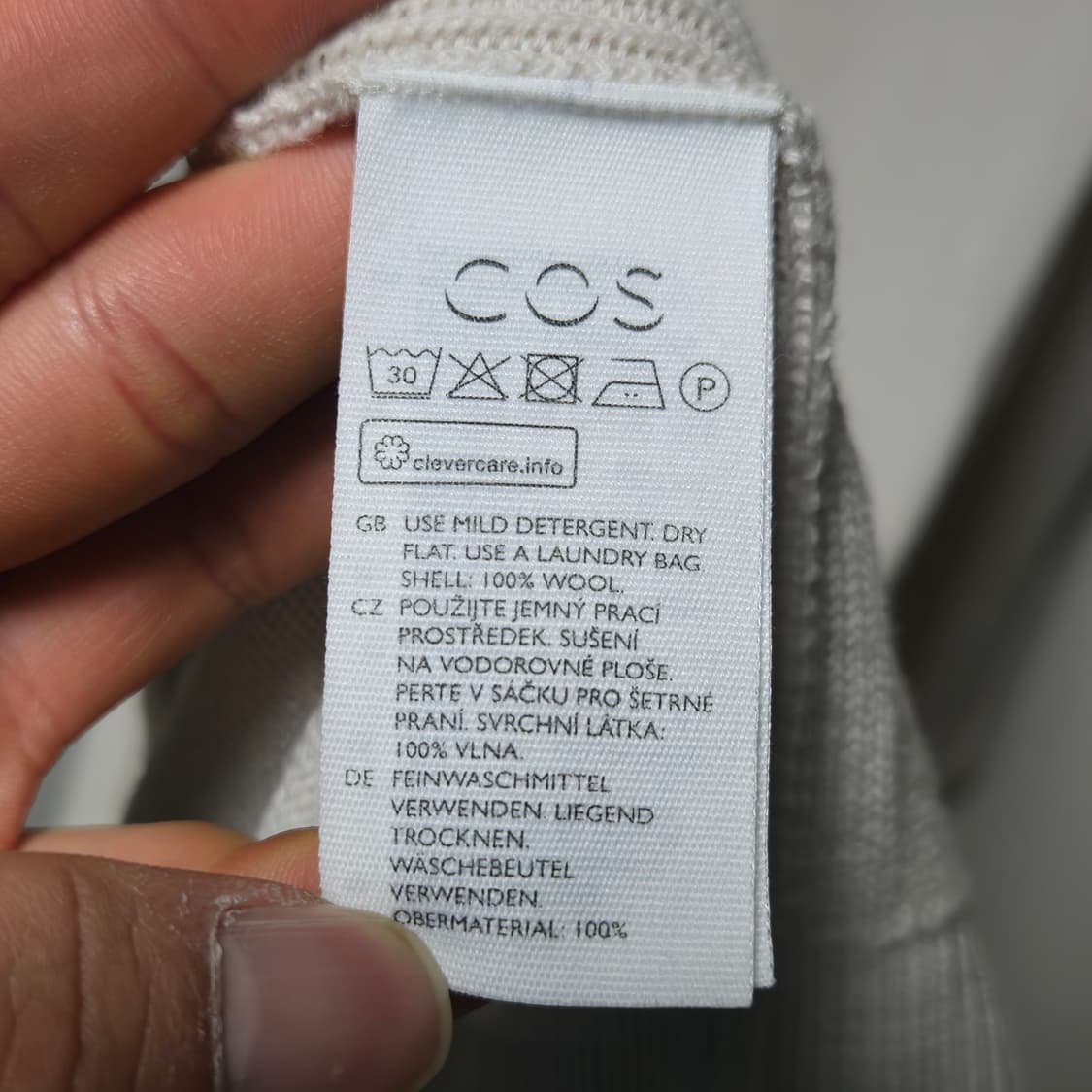 코스 울 롱 니트 원피스 / 여성 원피스/ 여성 니트  상품이미지3