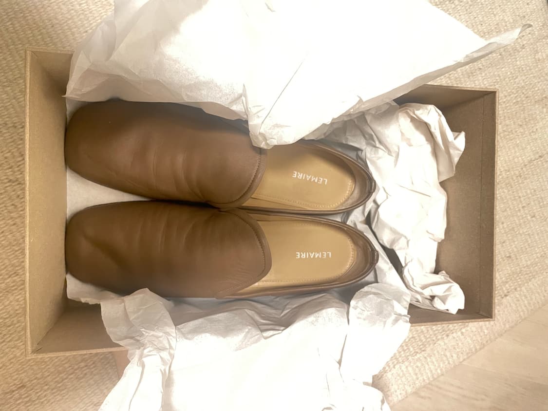 Lemaire 르메르 소프트 로퍼 카키브라운 38 상품이미지7