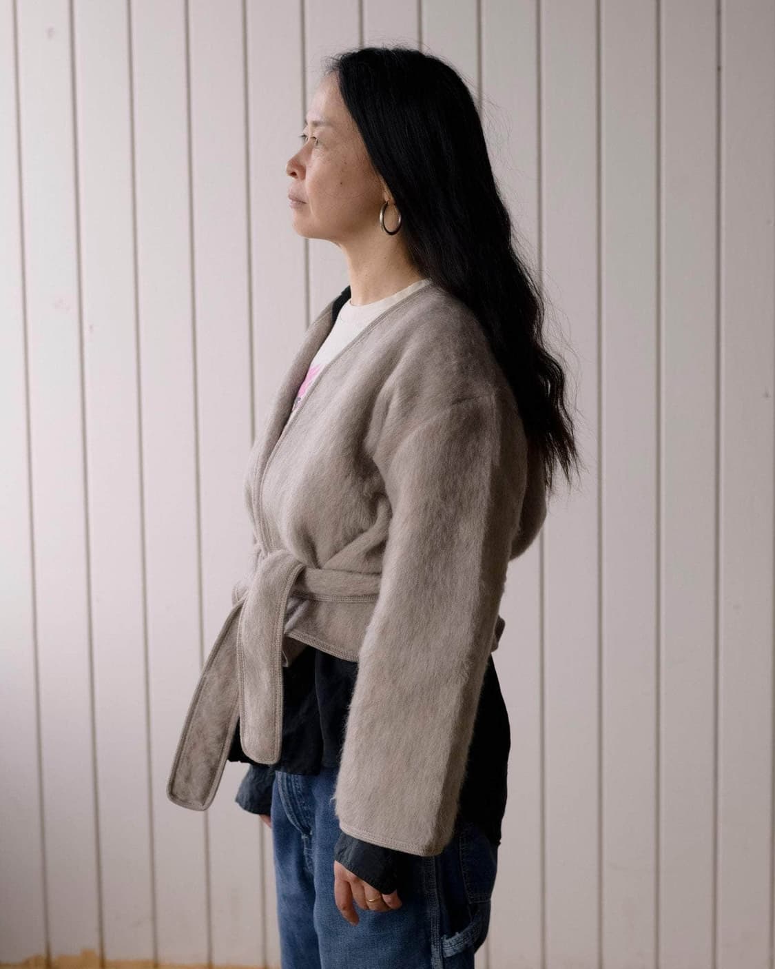 [XS/S,M/L]베이스레인지 Capas 울 자켓/사하라 상품이미지2