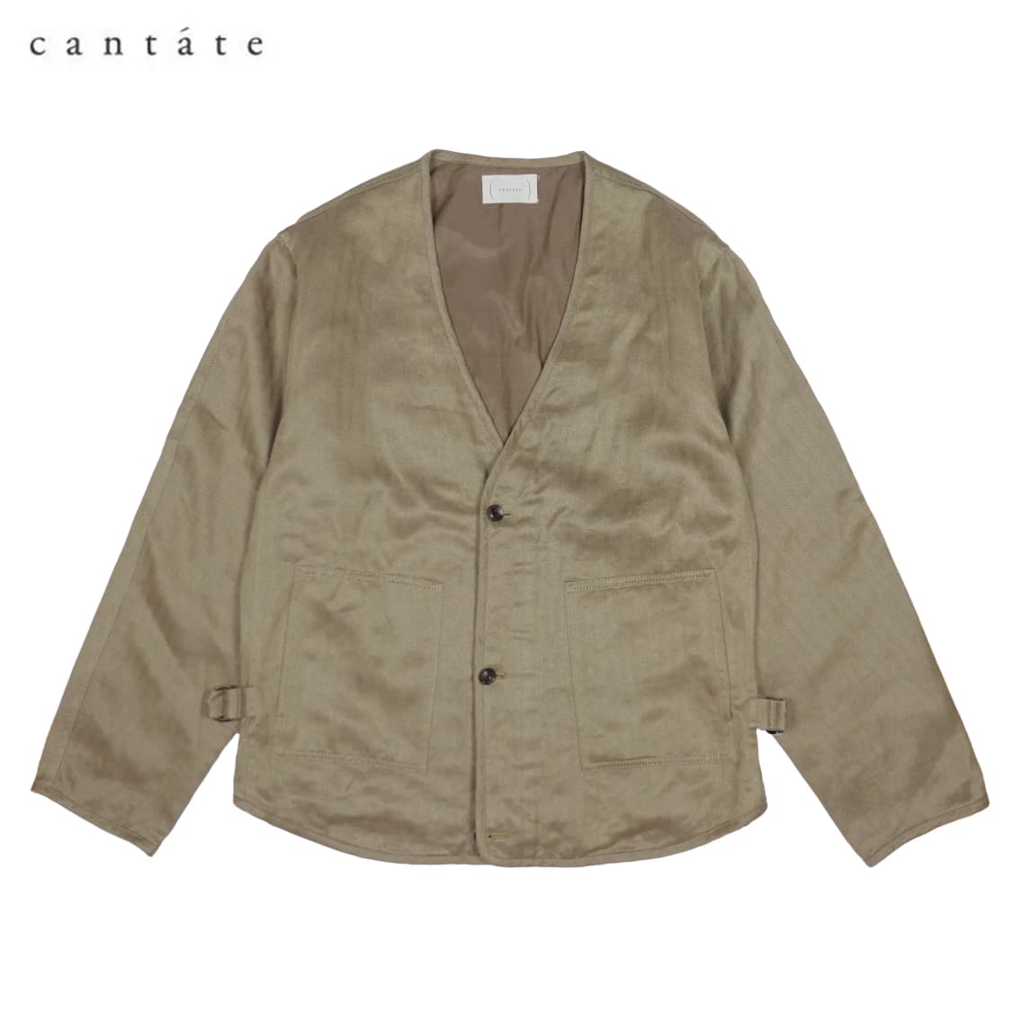 칸타테 헤비 린넨 도테라 자켓 상품이미지1