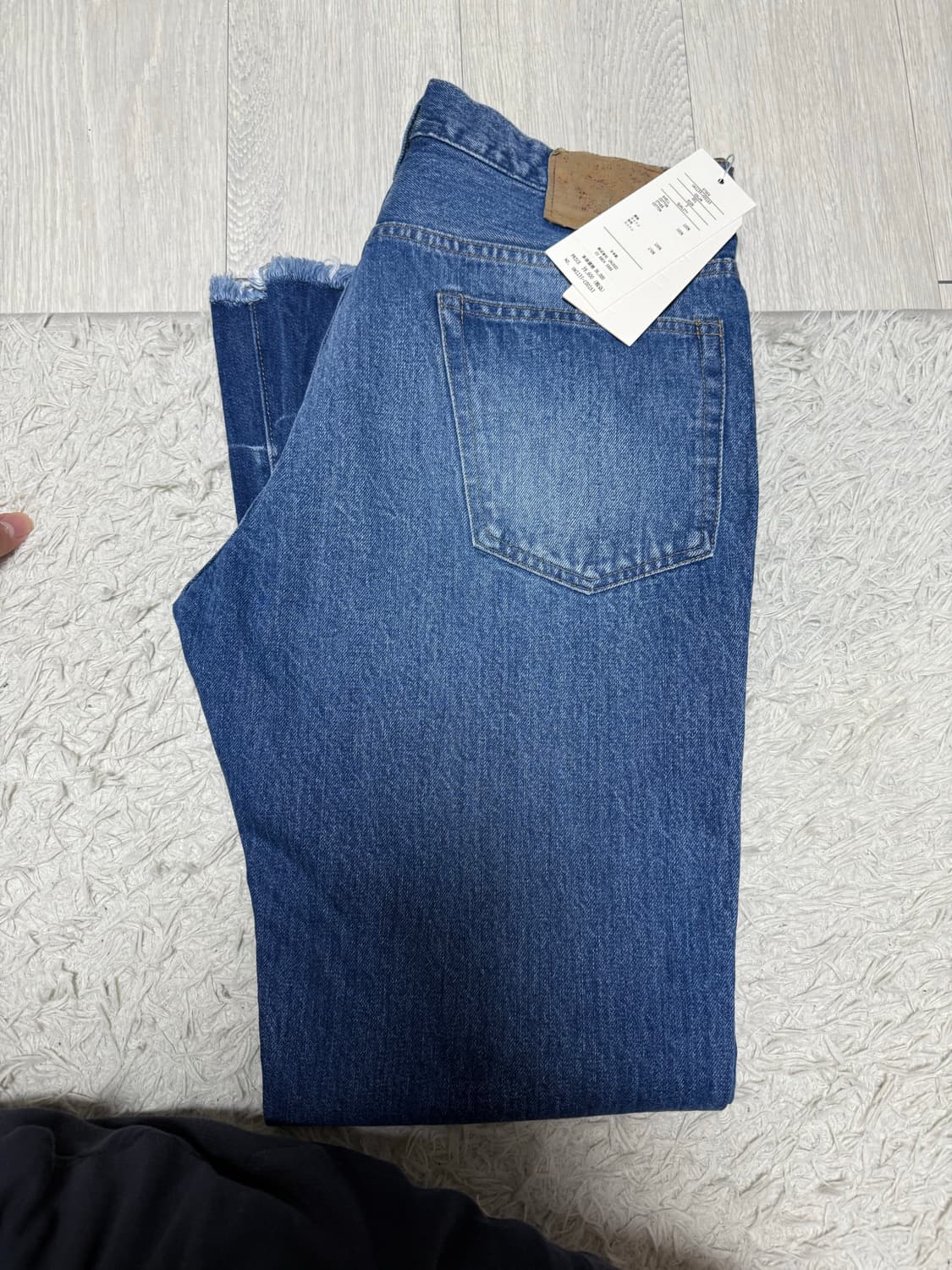 (3)24ss unused 언유즈드 부츠컷 데님 팬츠 상품이미지6