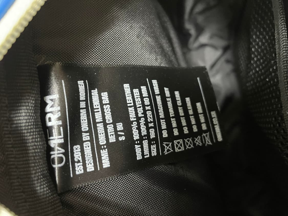 ONERM - 올드스쿨 크로스백 상품이미지4