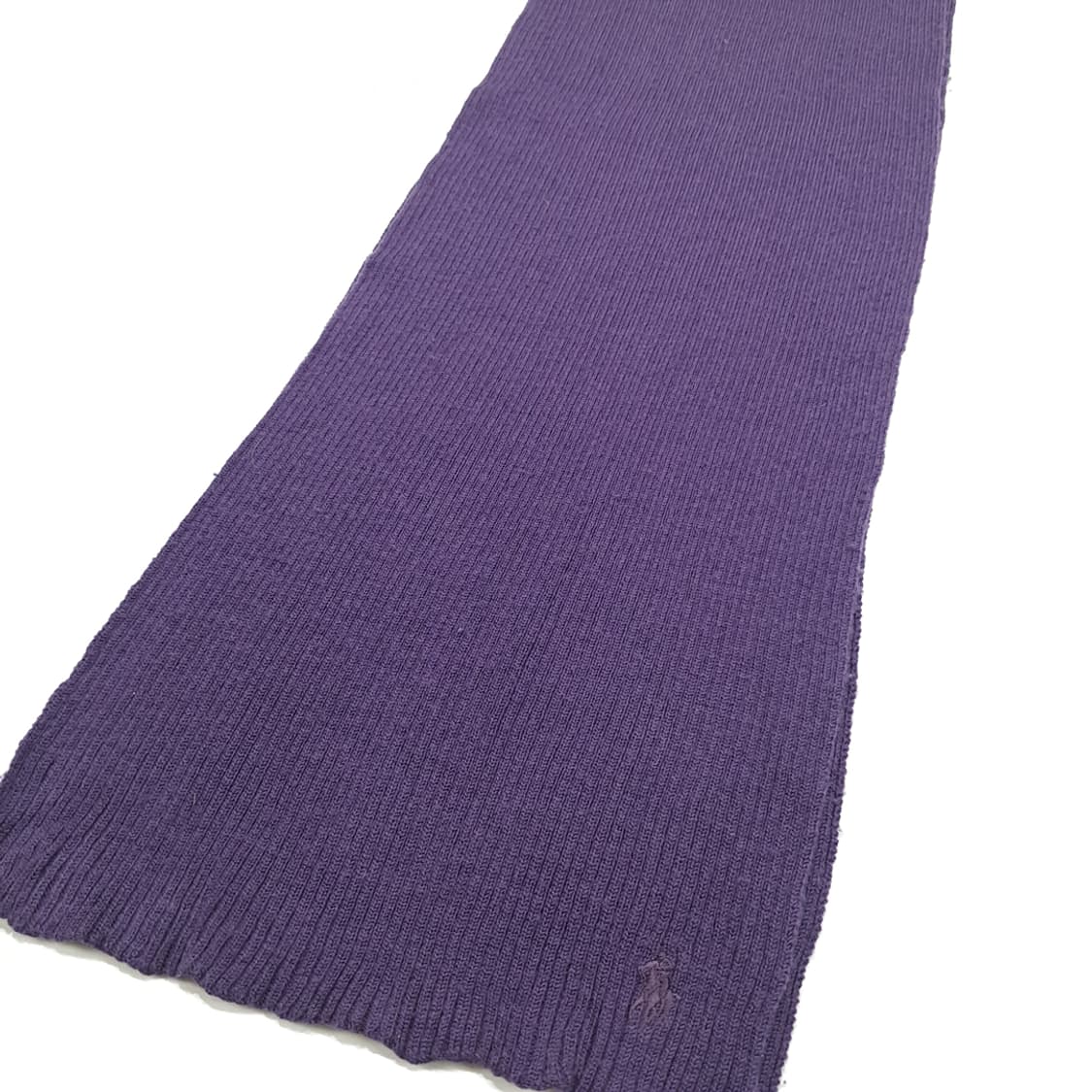 MX288 폴로 랄프로렌 퍼플 메리노울 니트 목도리 머플러 상품이미지2