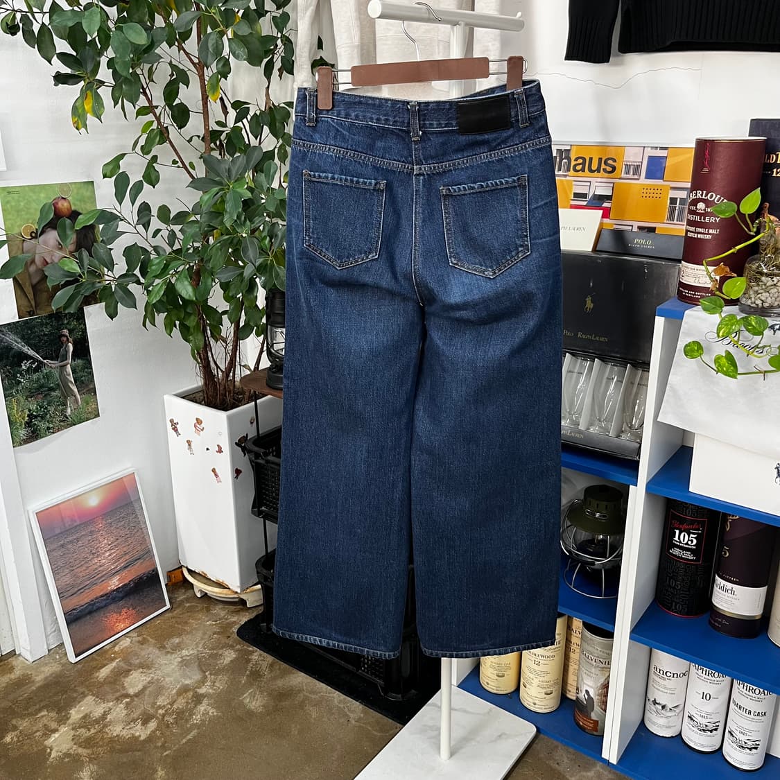 산드로 2024 와이드 데님팬츠 36 상품이미지5