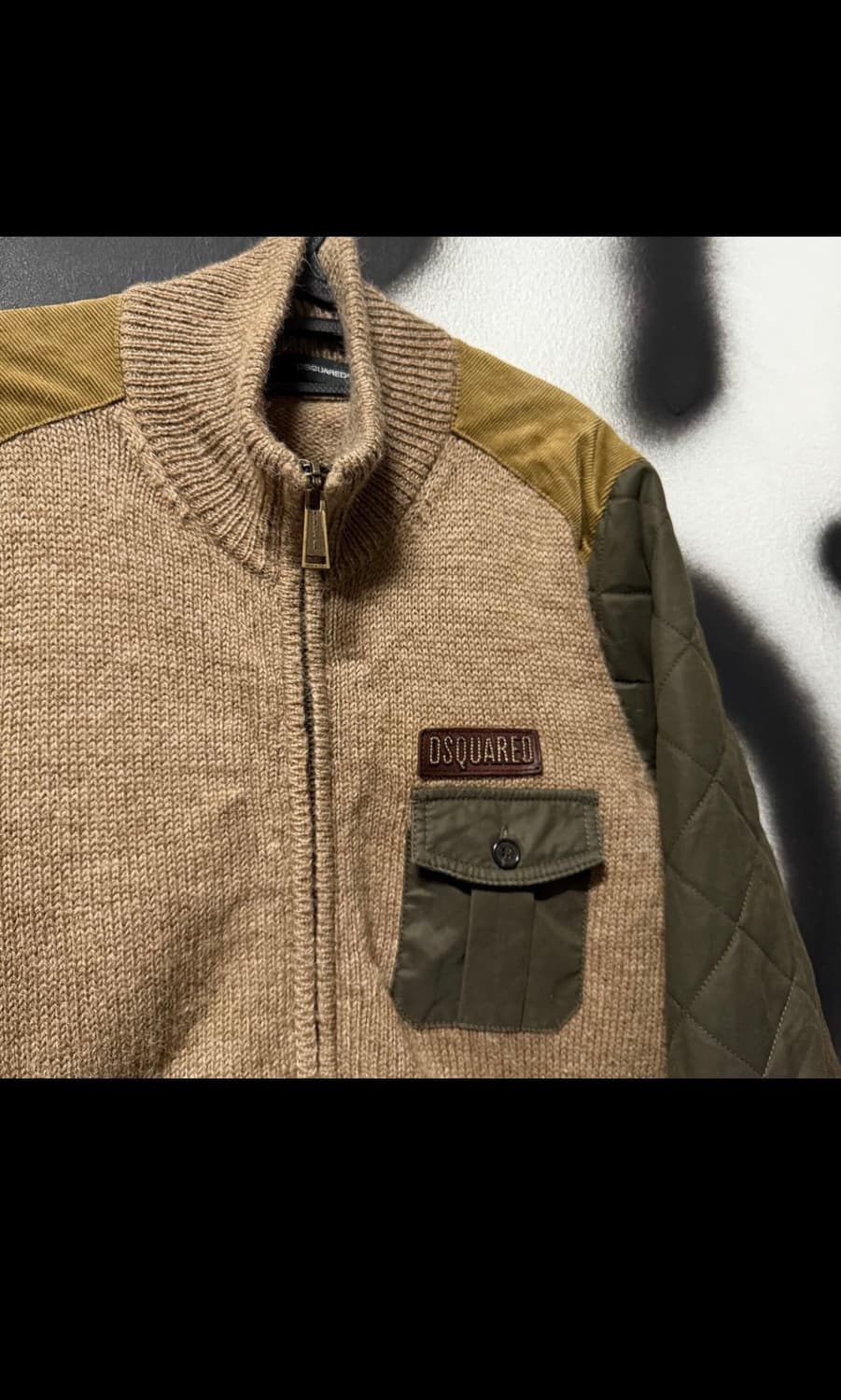 디스퀘어드 니트 집업 상품이미지2