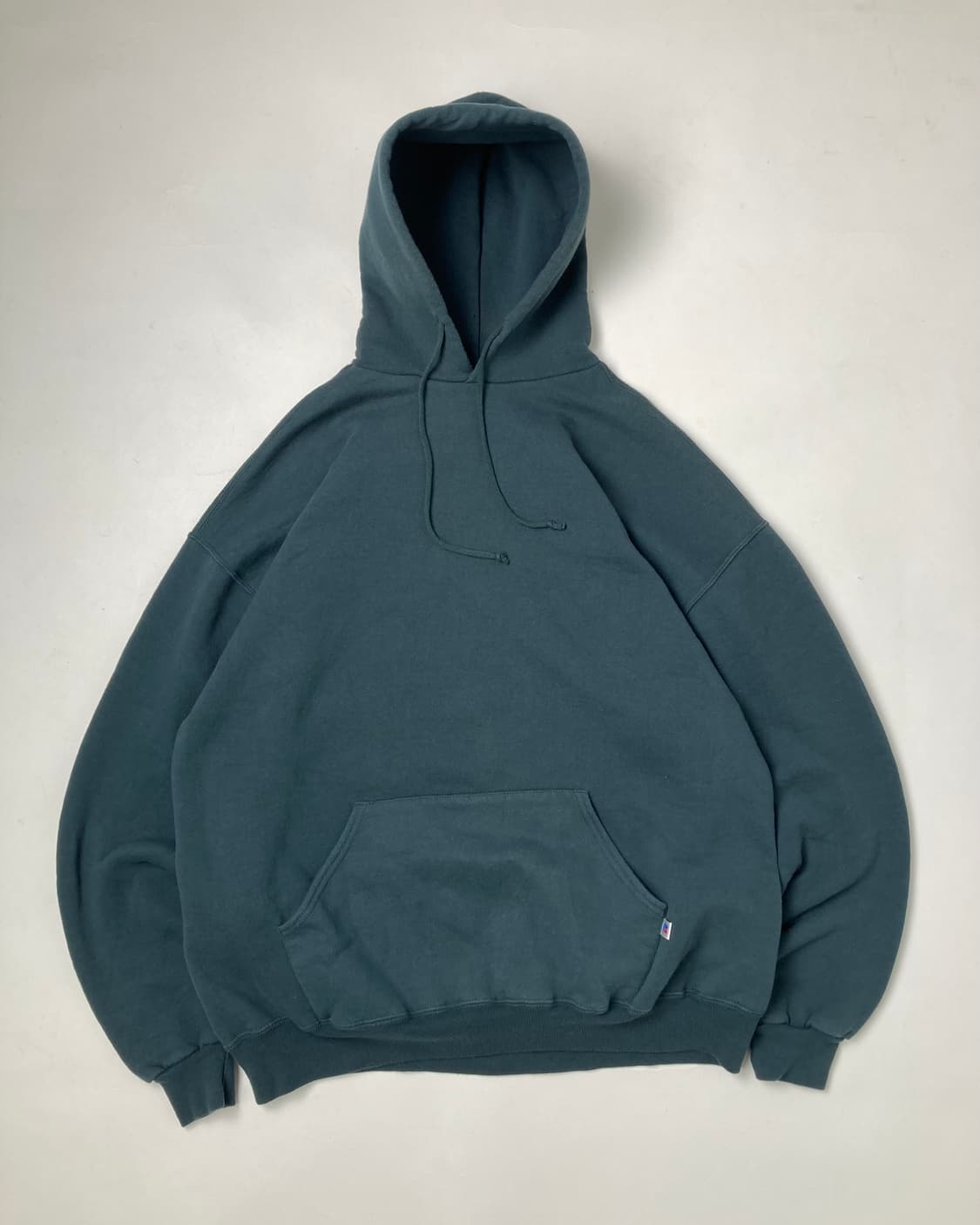 90s Russell Hoodie (sage green) 상품이미지1