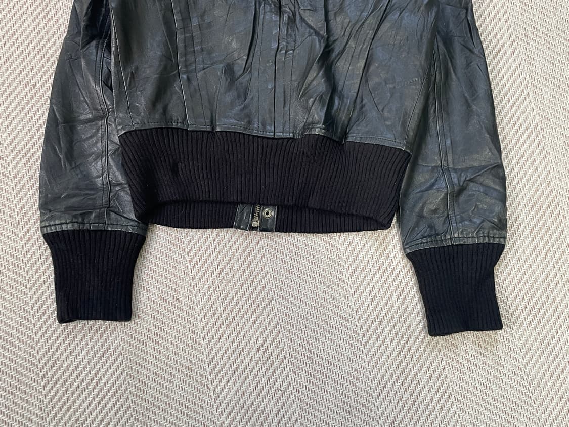 빈티지 양가죽 레더 자켓 J03614 상품이미지7