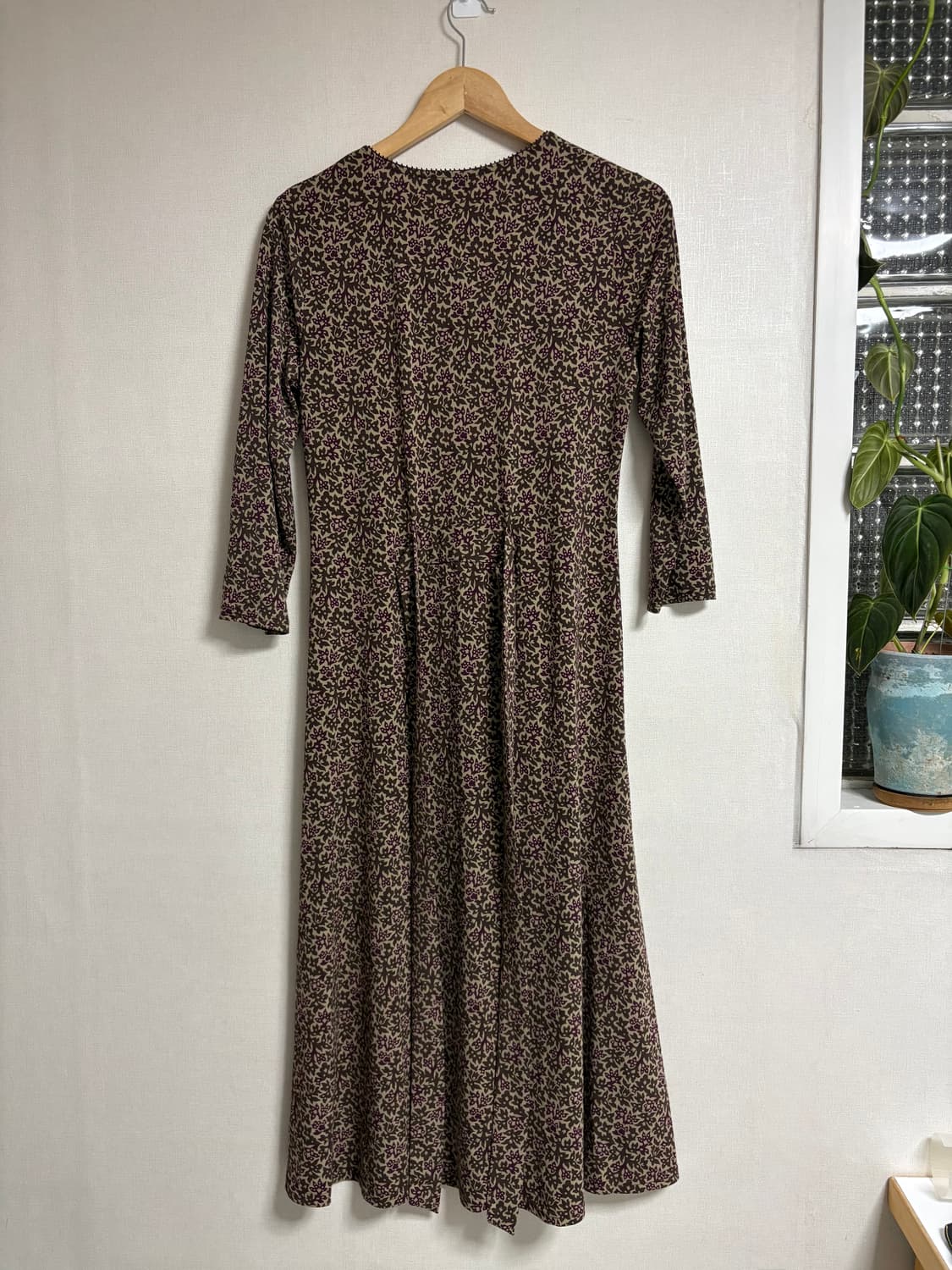 로라애슐리 플라워 롱 로브 원피스 상품이미지3