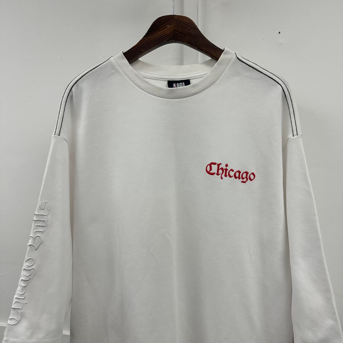 L 엔비에이 NBA 시카고불스 7부 반팔 티셔츠 s18 상품이미지3