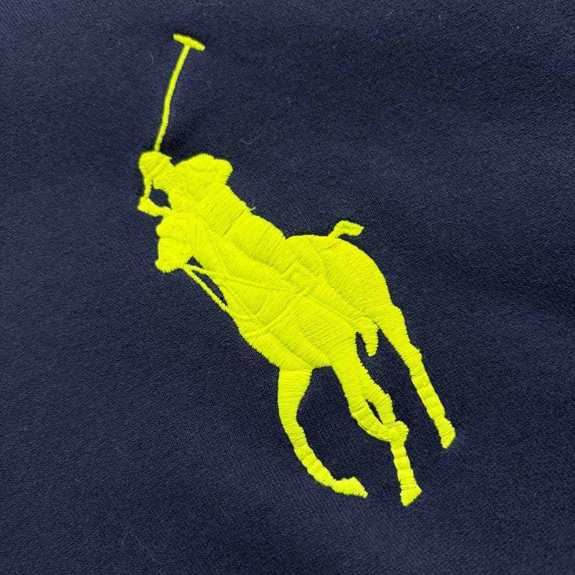 [L] 폴로 랄프로렌 네이비 후드티 3 형광 빅포니 C297 상품이미지4