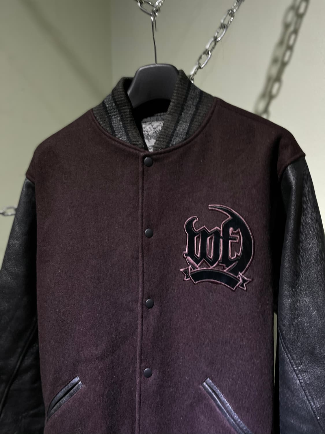 BREATH 브라운 바시티 자켓 상품이미지2