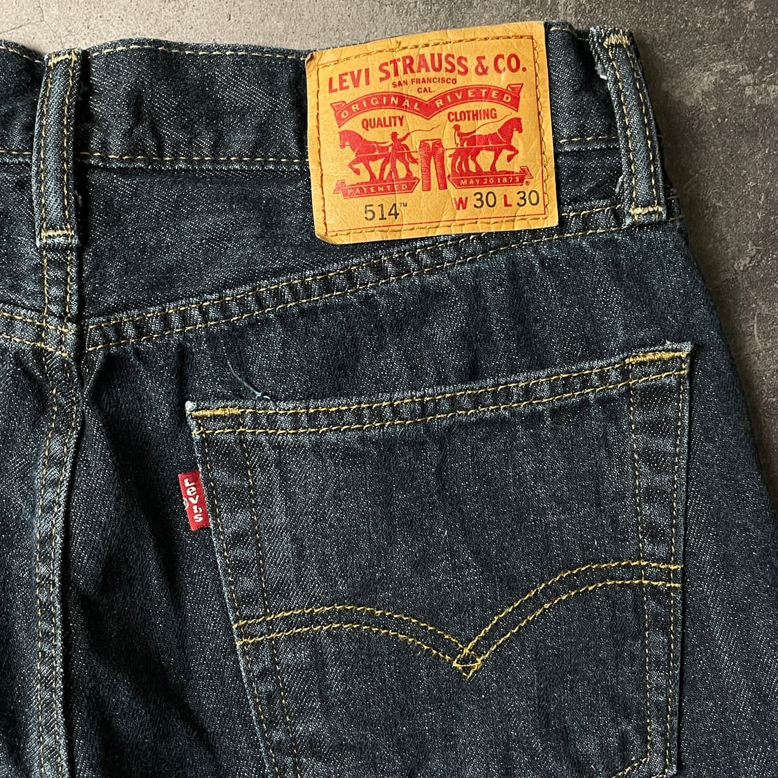 LEVI'S 리바이스514 레귤러 스트레이트핏 데님팬츠 A00635 상품이미지7