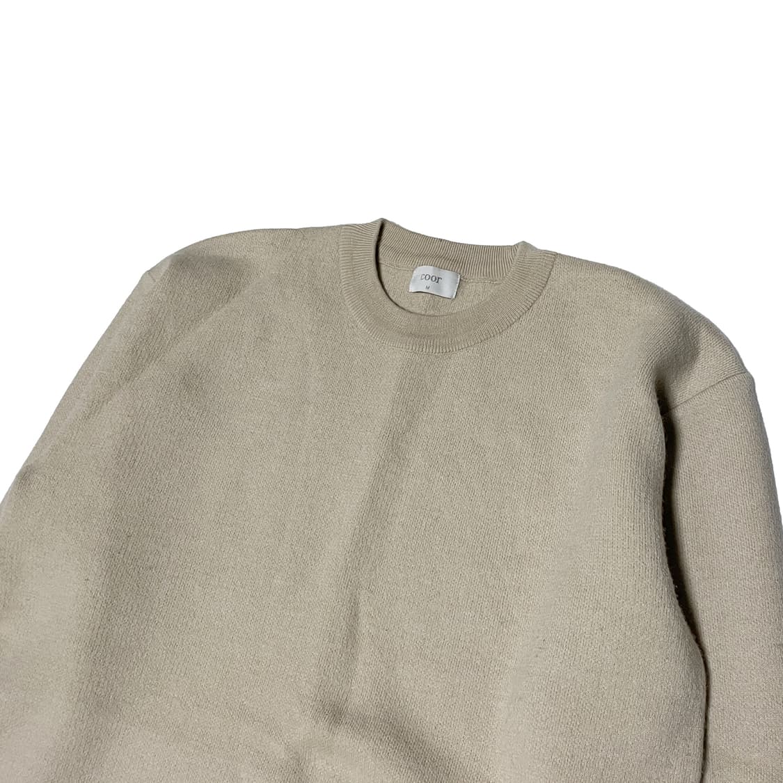 Coor 쿠어 울 오트밀 니트 상품이미지3