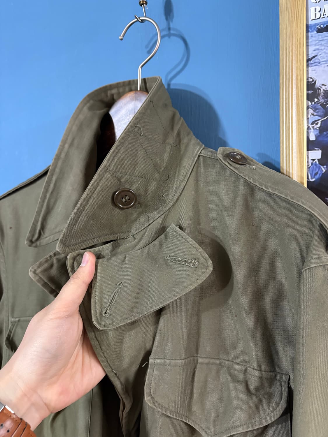 40's WWII U.S Army M-43 Field Jacket  상품이미지3