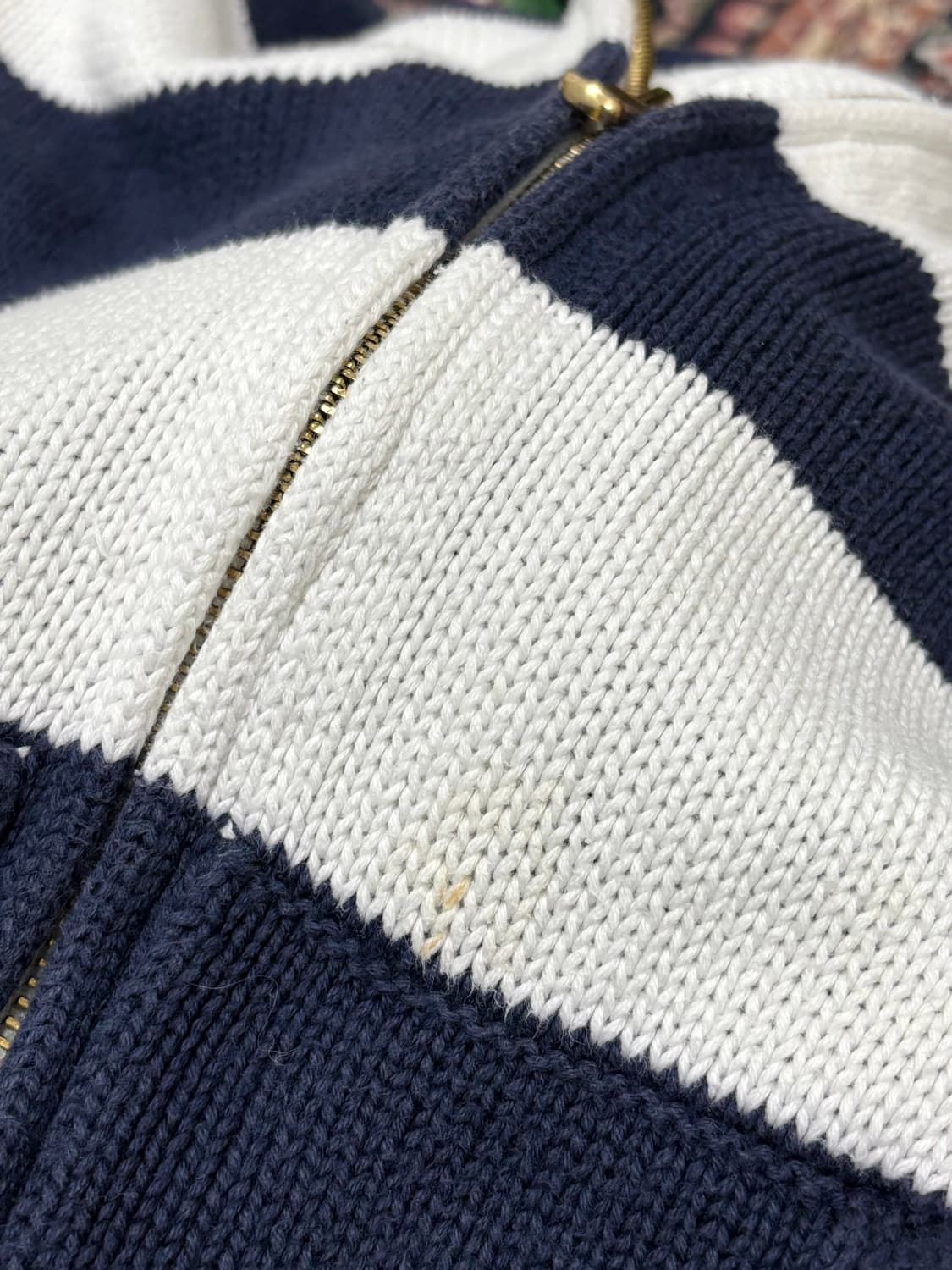 POLO 폴로 랄프로렌 스트라이트 니트 후드집업 상품이미지7