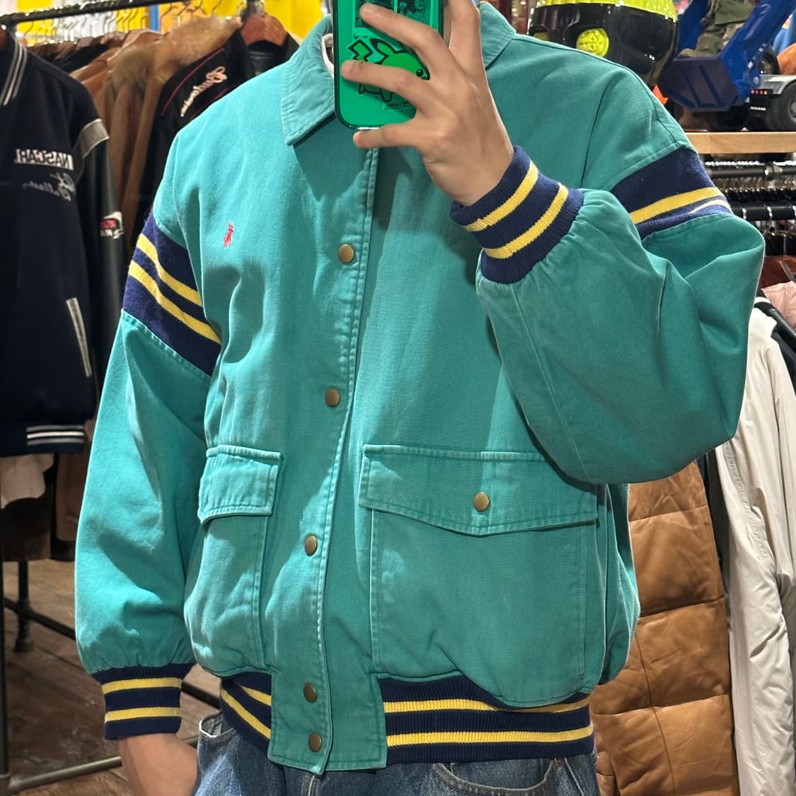 [HI] 폴로 랄프로렌 자켓 그린 상품이미지3