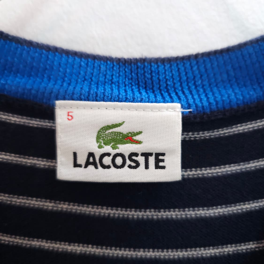 JPN 라코스테 스트라이프 니트 상품이미지7