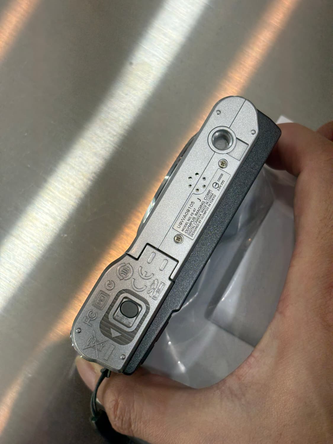 한글지원)올림푸스 fe-47 실버 빈티지 디카 상품이미지7