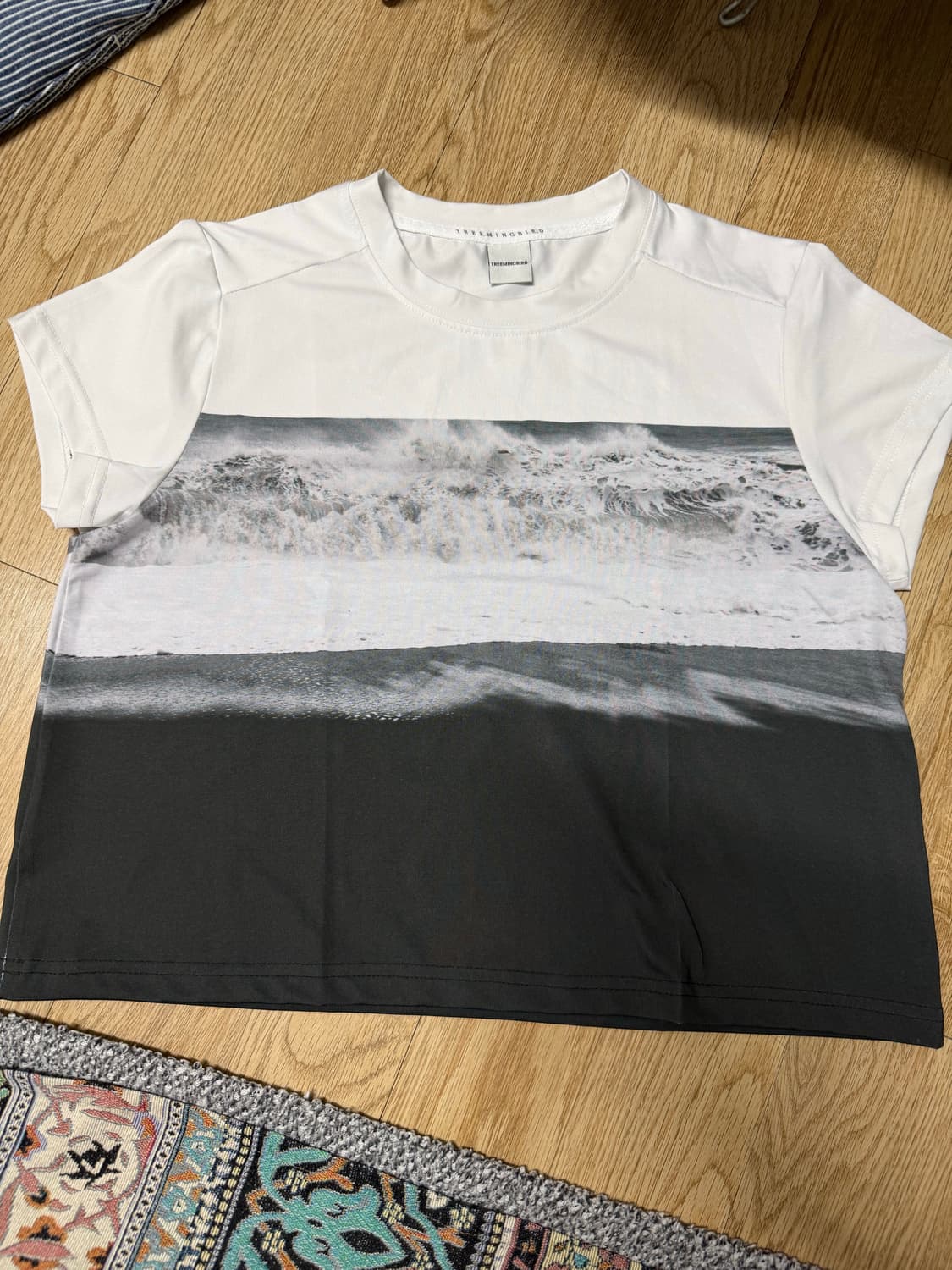 트리밍버드 썸머 웨이브 티셔츠 상품이미지1