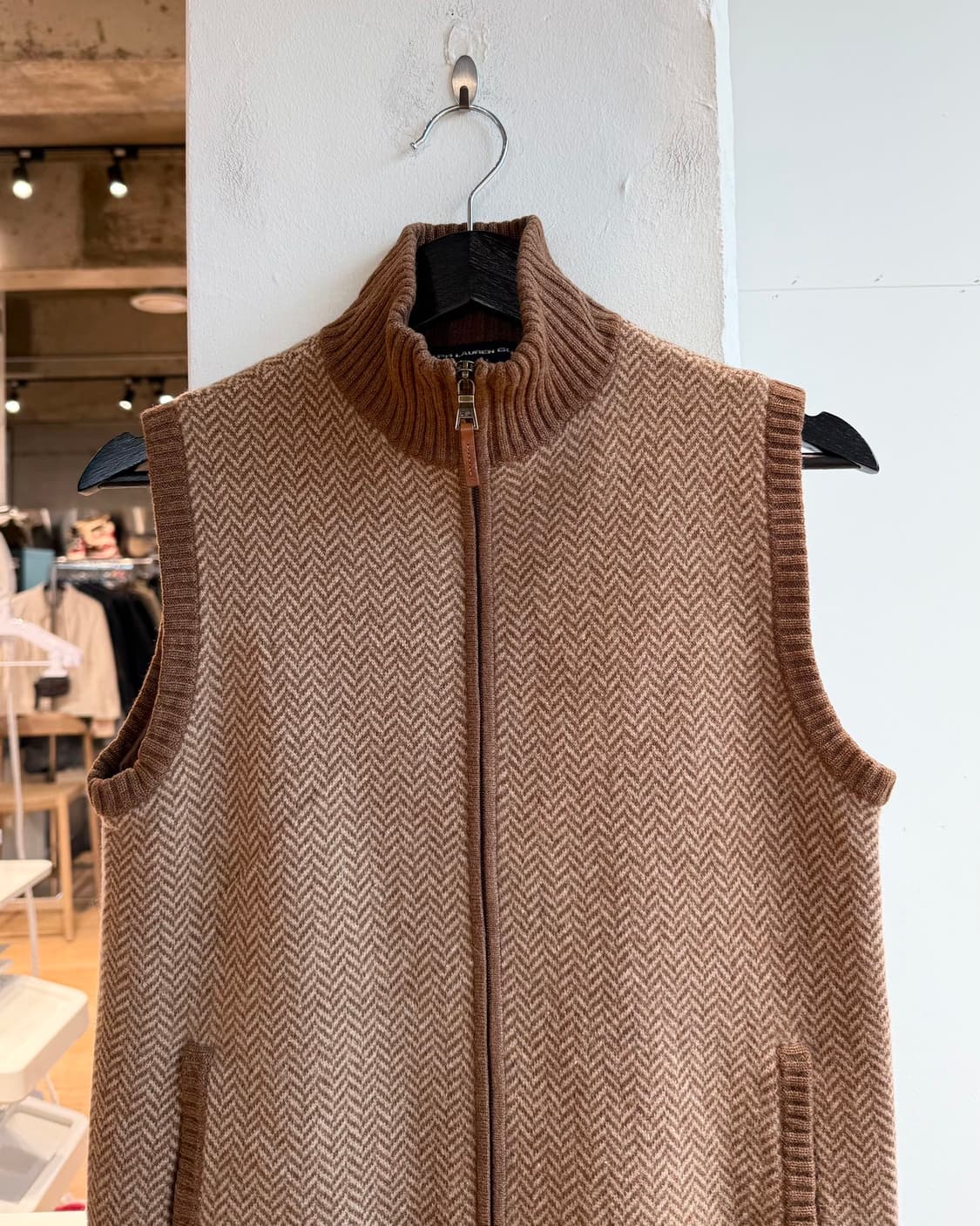 랄프 로렌 골프 브라운 울 베스트 자켓  상품이미지3