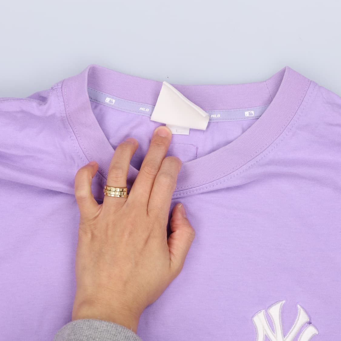 L MLB 모노그램 프린팅 반팔 0408H1 상품이미지3