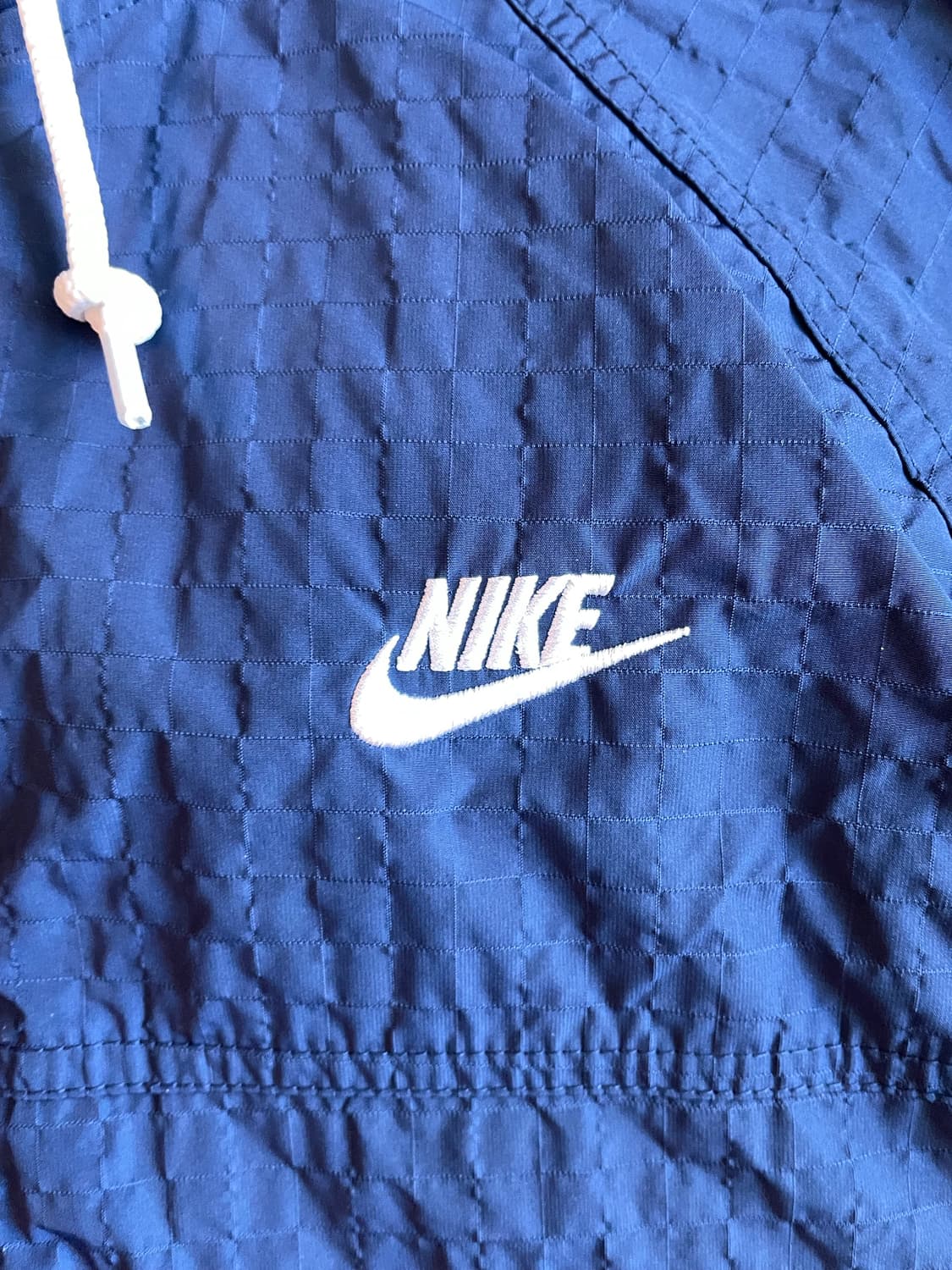 나이키 클럽 보라인 자켓 미드나잇 네이비 화이트(새제품. XXL) 상품이미지7
