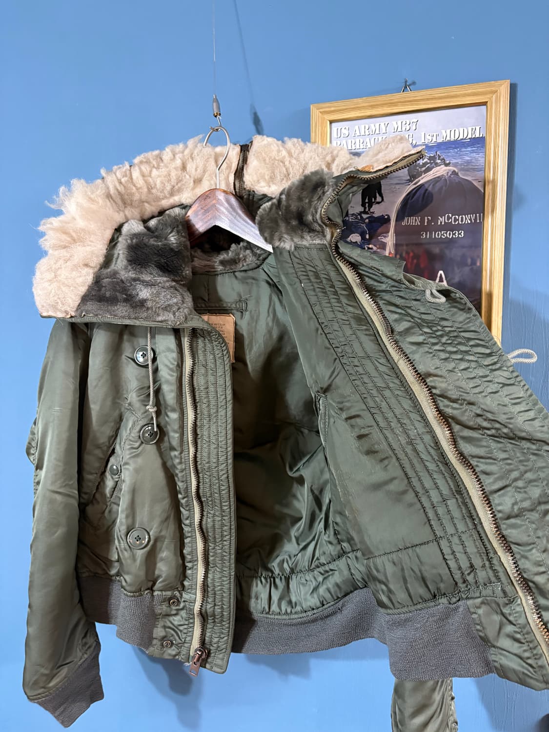 70’s USAF  N-2B Flight Jacket. 상품이미지5