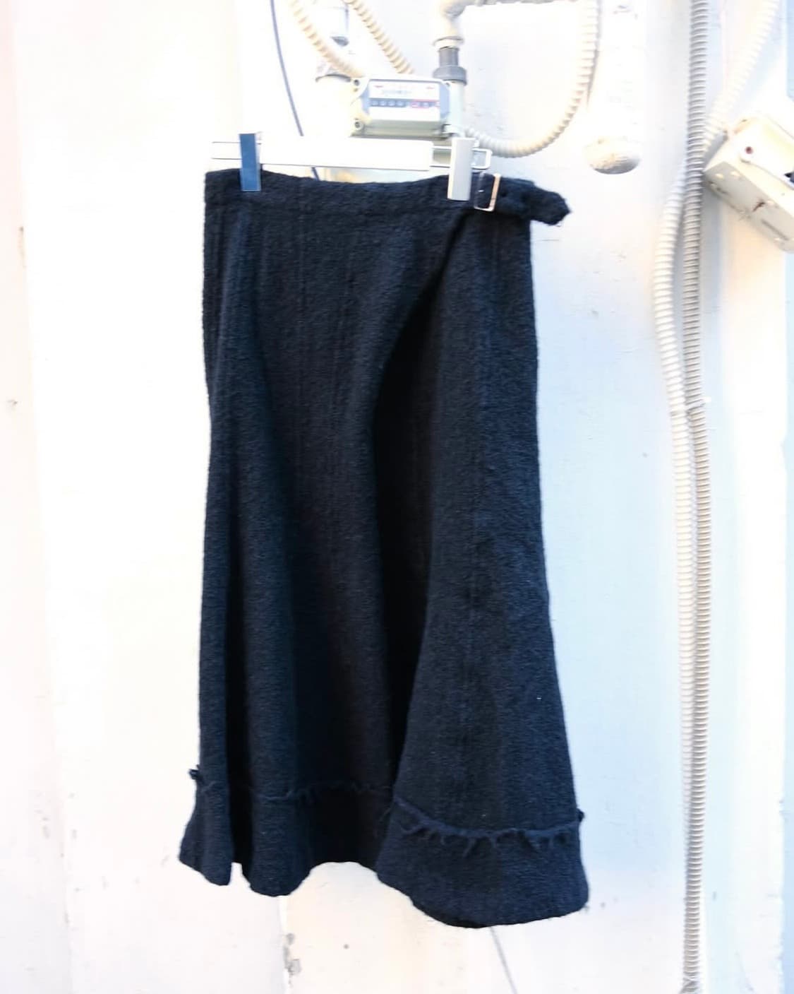 꼼데가르송 트리콧 울 맥시 스커트 S 상품이미지1