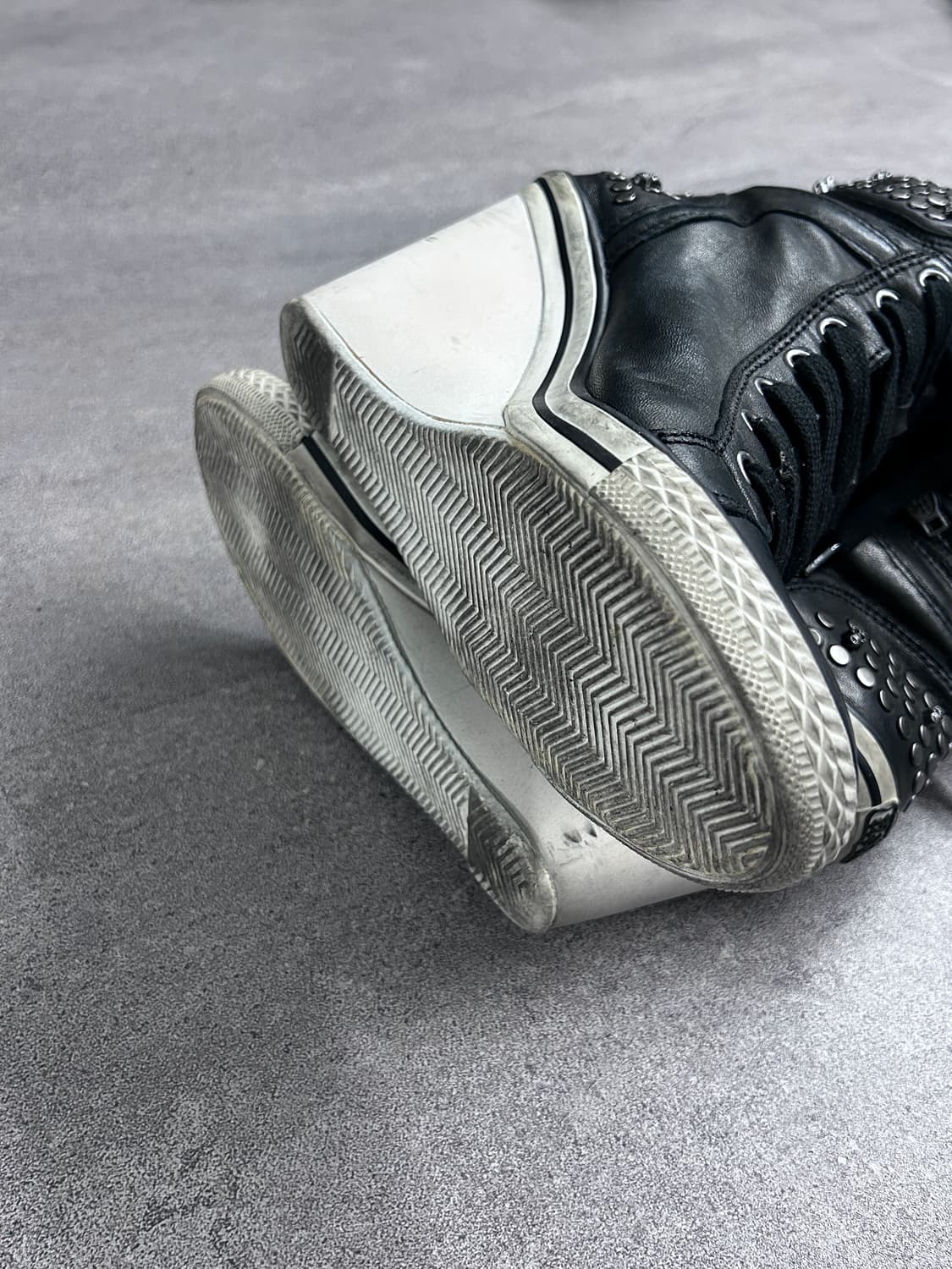 Ash 아쉬 스터드 웨지 힐 하이 스니커즈 상품이미지6