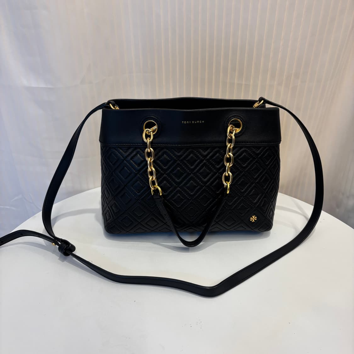 정품 토리버치 플레밍 체인 토트백 크로스백    상품이미지1