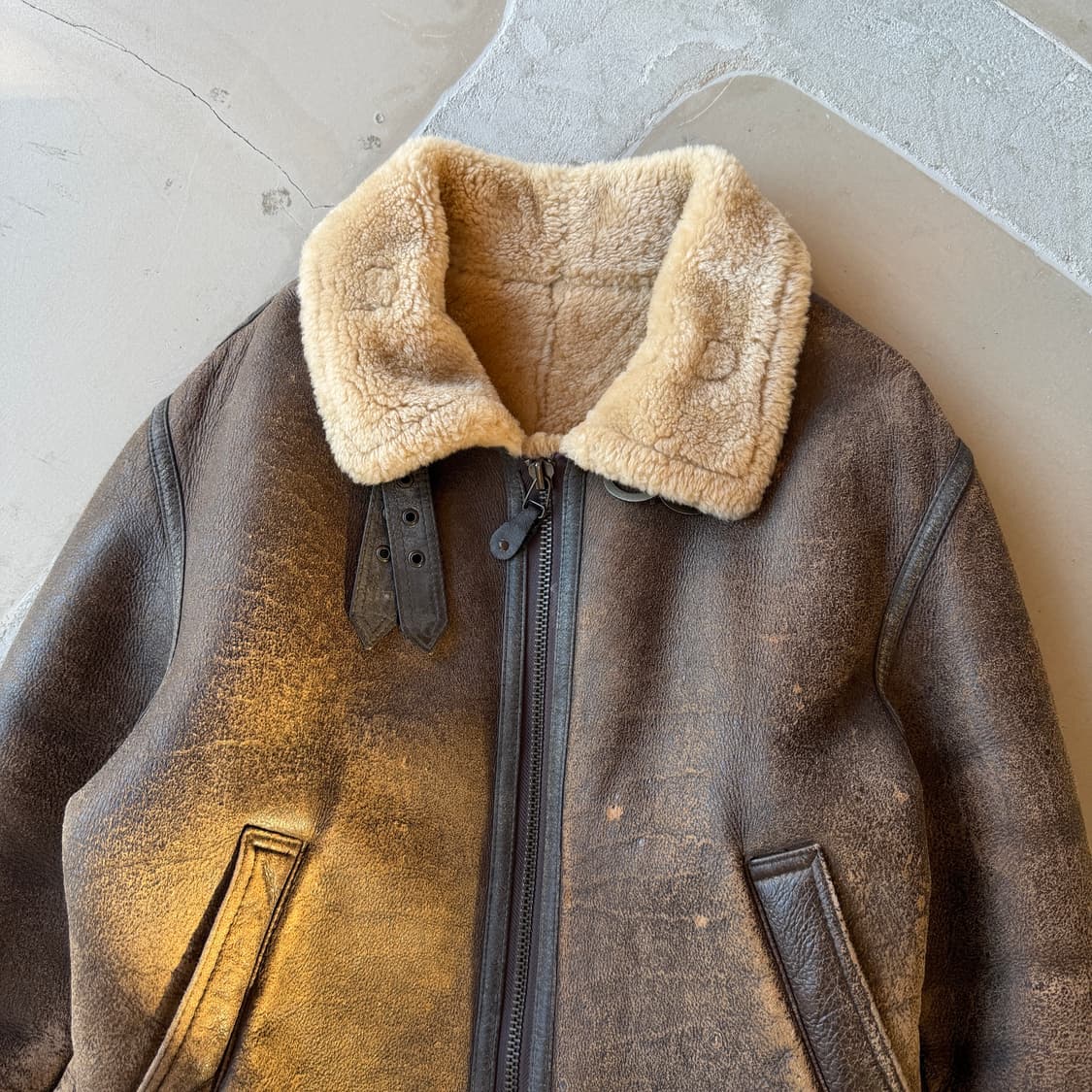 USAAF B-3 무스탕 자켓 상품이미지4