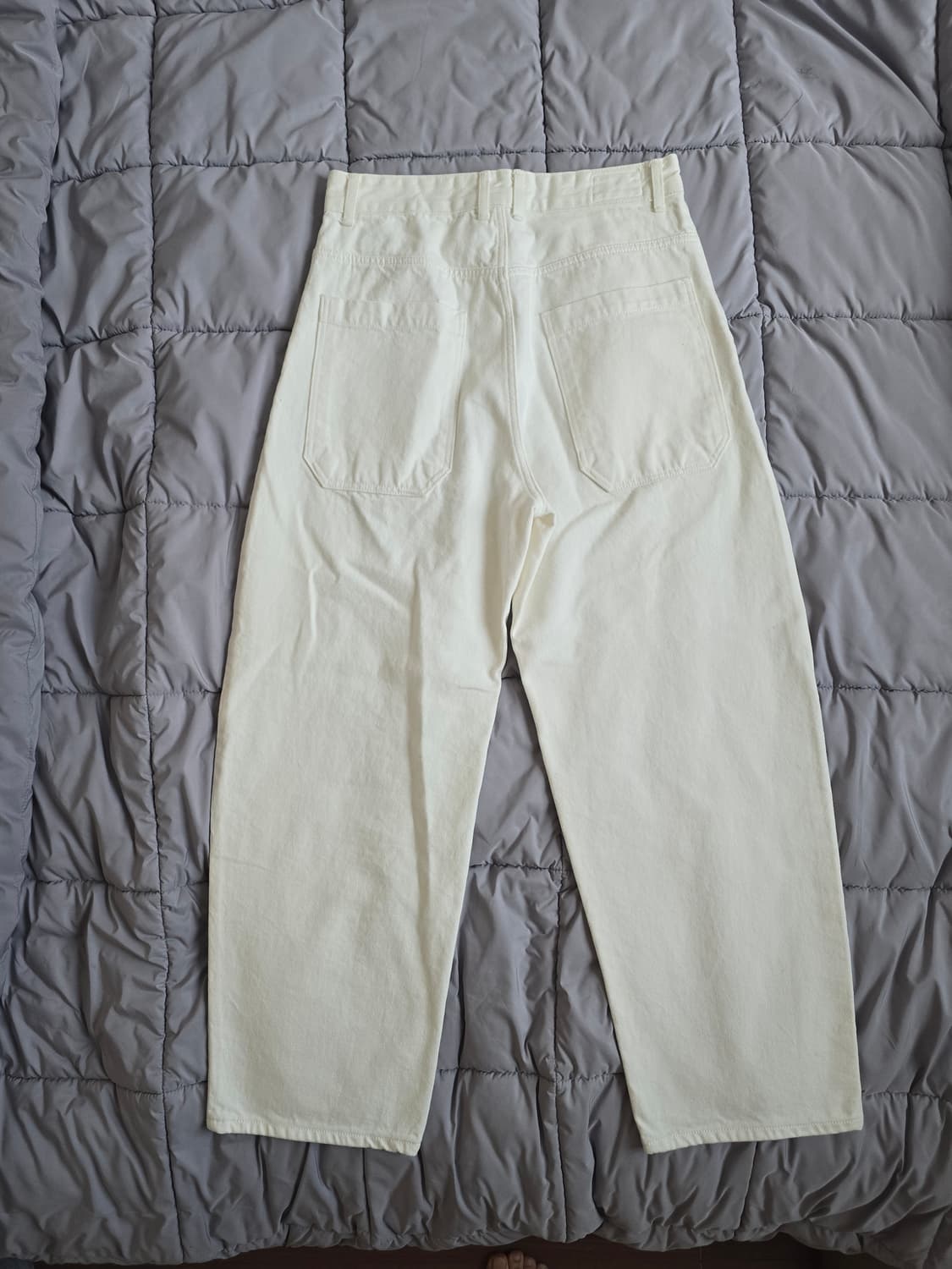 아트이프액츠 원턱커브드데님팬츠 M 상품이미지2