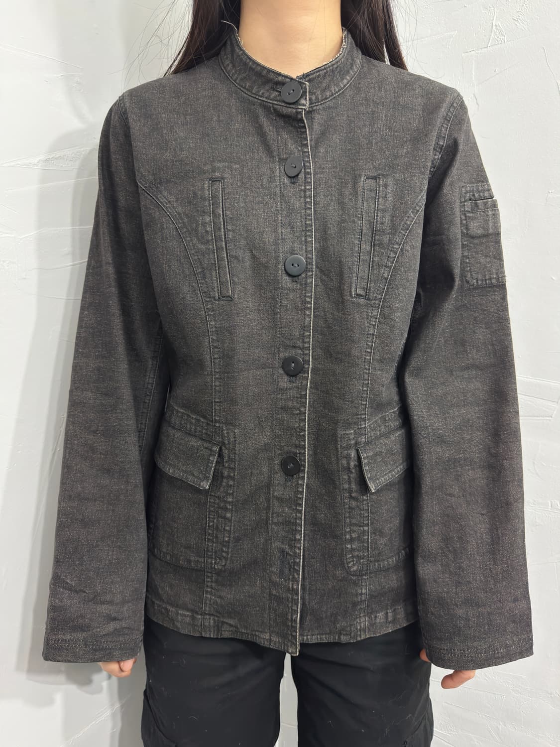 denim button jacket 상품이미지1