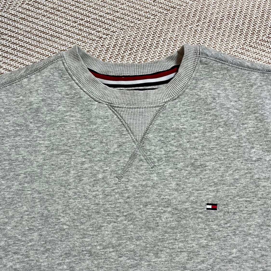 [정품] 타미 그레이 기모 맨투맨 [ S ] 상품이미지3