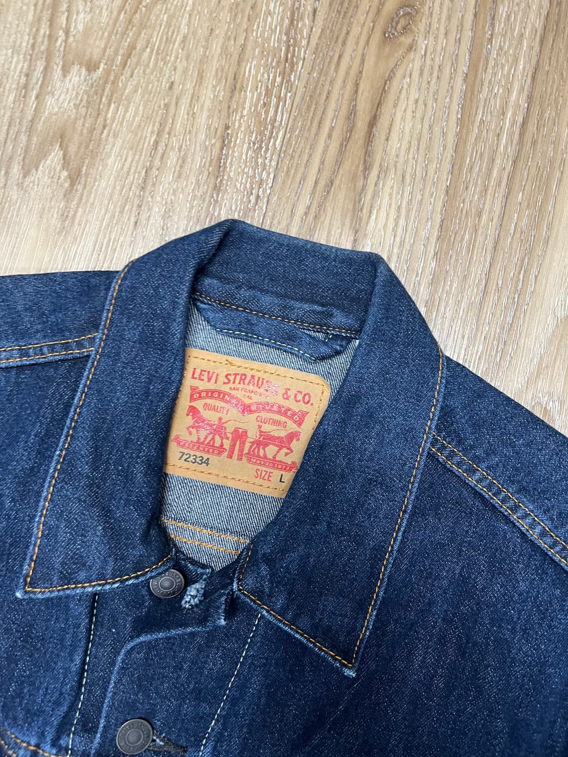 리바이스 타입3 트러커 데님자켓 L 상품이미지5