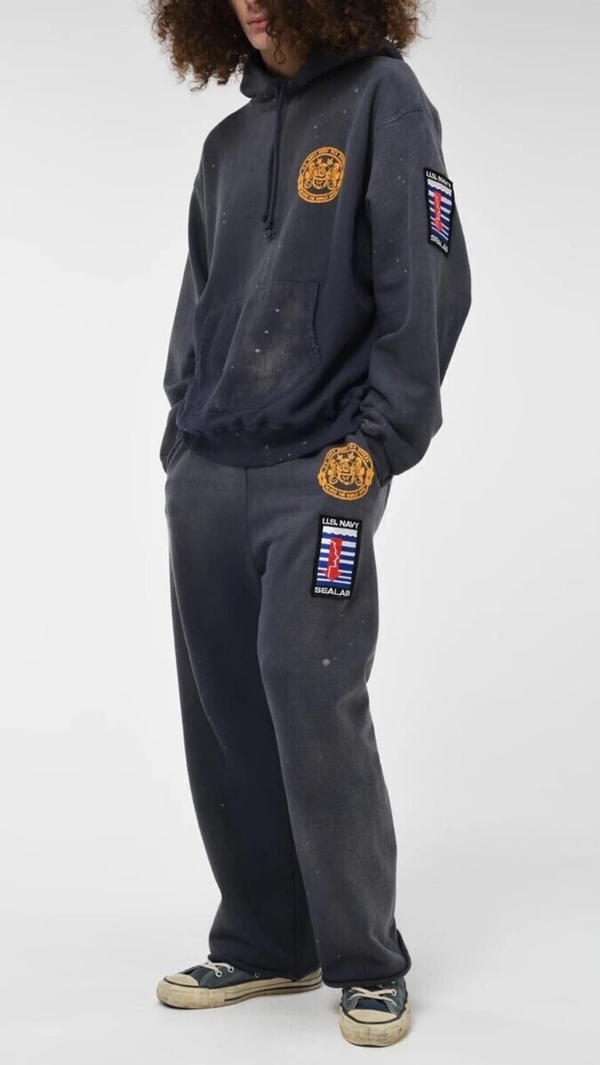 bowwow navy sealab 스웻팬츠 상품이미지3