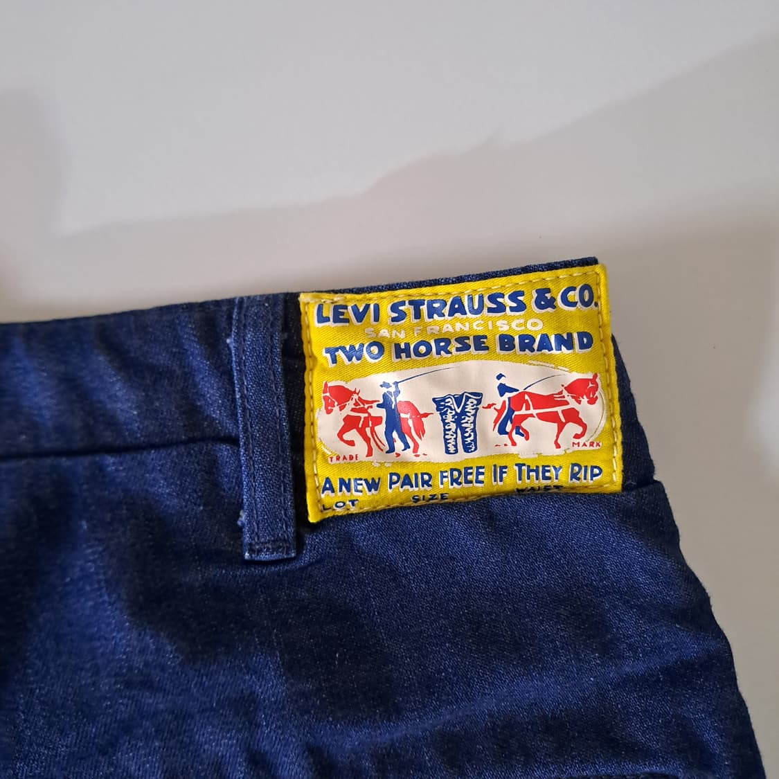 (택포) 리바이스 LVC1920 벌룬 데님팬츠 36 B154 상품이미지4