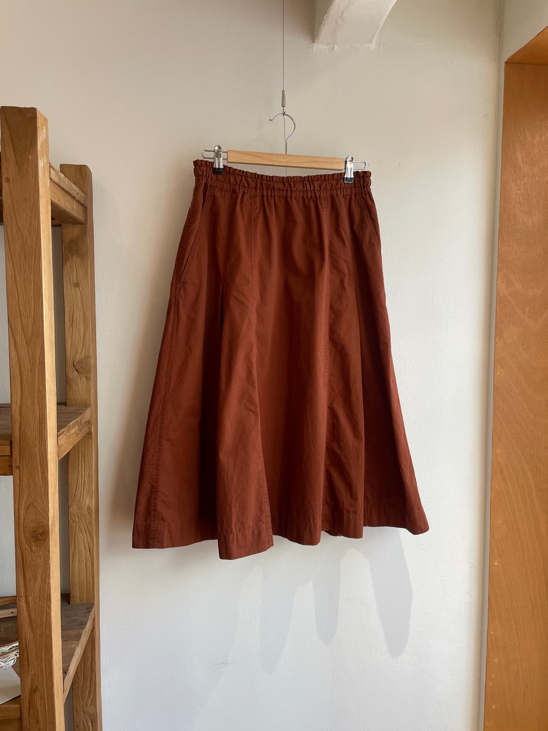 MHL, 페이디드 코튼 트윌 스커트 (28~32inch) 상품이미지1