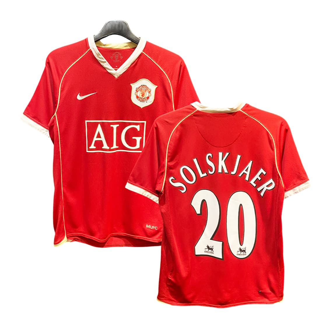 06/07 맨유 홈 솔샤르 (S) 상품이미지1